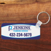 Beruflicher Klempnerdienst Schlüsselanhänger (Vorderseite)