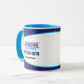 Beruflicher Klempnerdienst Tasse (Vorderseite Links)