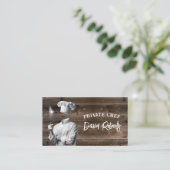 Beruflicher Koch Visitenkarte (Stehend Vorderseite)