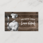 Beruflicher Koch Visitenkarte (Vorderseite)