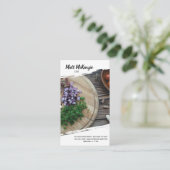 Beruflicher Koch Visitenkarte (Stehend Vorderseite)