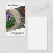 Beruflicher Koch Visitenkarte (Vorne/Hinten)