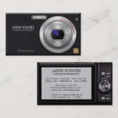 Beruflicher Kompaktfotograf Visitenkarte (Vorne/Hinten)