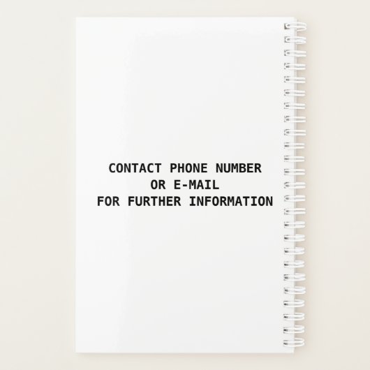 BERUFLICHER KRANKENSCHÜTZER.  Planer (Rückseite)