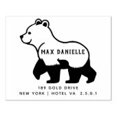 Beruflicher Kraut Gummistempel (Prägung)