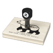 Beruflicher Kraut Gummistempel (Stempel)