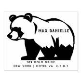 Beruflicher Kraut Gummistempel (Prägung)