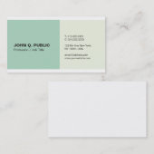 Beruflicher kreativer moderner eleganter Entwurf Visitenkarte (Vorne/Hinten)