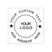 Beruflicher Kreis der  Logokombinationen für Ihren Gummistempel (Prägung)