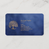 beruflicher Landschaftsschutz und Rasenpflege Visitenkarte (Rückseite)