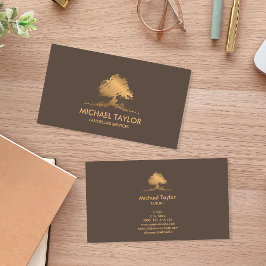 beruflicher Landschaftsschutz und Rasenpflege Visitenkarte