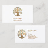 beruflicher Landschaftsschutz und Rasenpflege Visitenkarte (Vorne/Hinten)