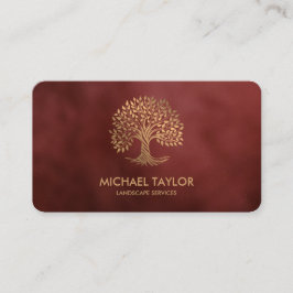 beruflicher Landschaftsschutz und Rasenpflege Visitenkarte