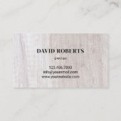 Beruflicher Lawn & Landscaping Service US-Flagge Visitenkarte (Rückseite)