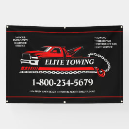 Beruflicher LKW-Dienst Banner