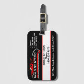 Beruflicher LKW-Dienst Gepäckanhänger (Vorderseite Vertikal)