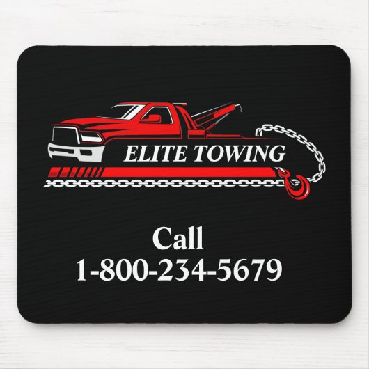 Beruflicher LKW-Dienst Mousepad (Vorne)