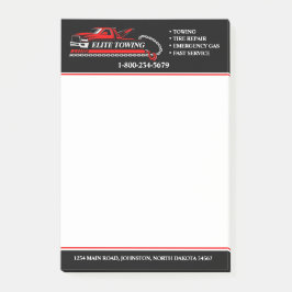 Beruflicher LKW-Dienst Post-it Klebezettel