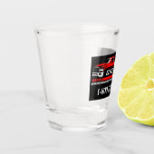 Beruflicher LKW-Dienst Schnapsglas (Links)