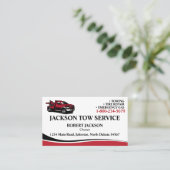 Beruflicher LKW-Dienst Visitenkarte (Stehend Vorderseite)