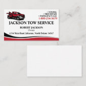 Beruflicher LKW-Dienst Visitenkarte (Vorne/Hinten)