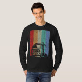Beruflicher LKW-Fahrer-Wegwerf 6 T-Shirt (Vorne ganz)