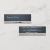 Beruflicher Luxus-Glitterie-Trend Mini Visitenkarte (Vorne/Hinten)