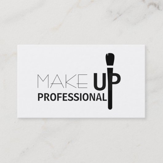 BERUFLICHER MAKEUP-ARTIKEL VISITENKARTE (Vorderseite)
