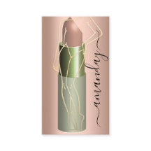 Beruflicher Makeup Body Lipstick QR-Code RoseGold