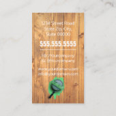 Beruflicher Maldienst Visitenkarte (Rückseite)