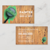 Beruflicher Maldienst Visitenkarte (Vorne/Hinten)