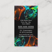 Beruflicher Maldienst Visitenkarte (Rückseite)