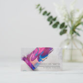 Beruflicher Maldienst Visitenkarte (Stehend Vorderseite)