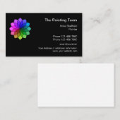 Beruflicher Maler modern Visitenkarte (Vorne/Hinten)