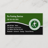 Beruflicher Maler-Service Visitenkarte (Vorderseite)