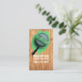 Beruflicher Maler und Dekorator Visitenkarte (Stehend Vorderseite)