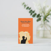 beruflicher Maler Visitenkarte (Stehend Vorderseite)