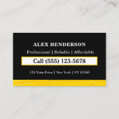 Beruflicher Malservice - Druckwalze Visitenkarte (Rückseite)