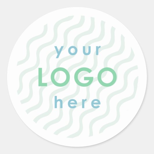 Beruflicher Markenaufkleber Runder Aufkleber (Vorderseite)