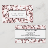 Beruflicher Marmor Visitenkarte (Vorne/Hinten)