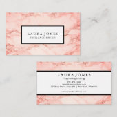 Beruflicher Marmor Visitenkarte (Vorne/Hinten)