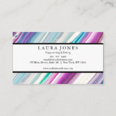 Beruflicher Marmor Visitenkarte (Rückseite)