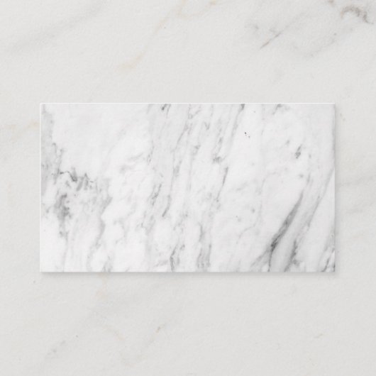 Beruflicher Marmorrosa QR-Code Modernes Geschäft Telefonnummerkarte (Rückseite)