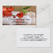 Beruflicher Massage-Salon/entspannen sich Visitenkarte (Vorne/Hinten)