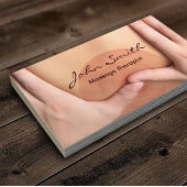 Beruflicher Massagetherapeut Visitenkarte