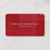 Beruflicher Minimalistischer dunkler, künstlerisch Visitenkarte (Vorderseite)