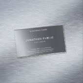 Beruflicher Minimalistischer Entwurfs-modernes Magnetische Visitenkarte (Beispiel)