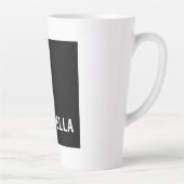 Beruflicher minimalistischer individuelle Name Sch Milchtasse (Rechts)