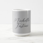 Beruflicher minimalistischer moderner Handschrifte Kaffeetasse (Mittel)