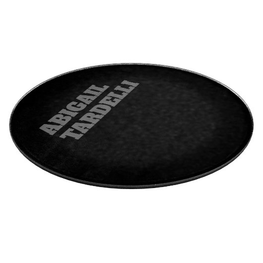 Beruflicher minimalistischer, moderner individuell schneidebrett (Ecke)